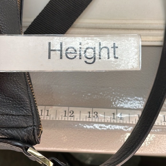 KATE SPADE Purse Hobo Shoulder Bag Black Pebbled Leather - Picture 10 of 12